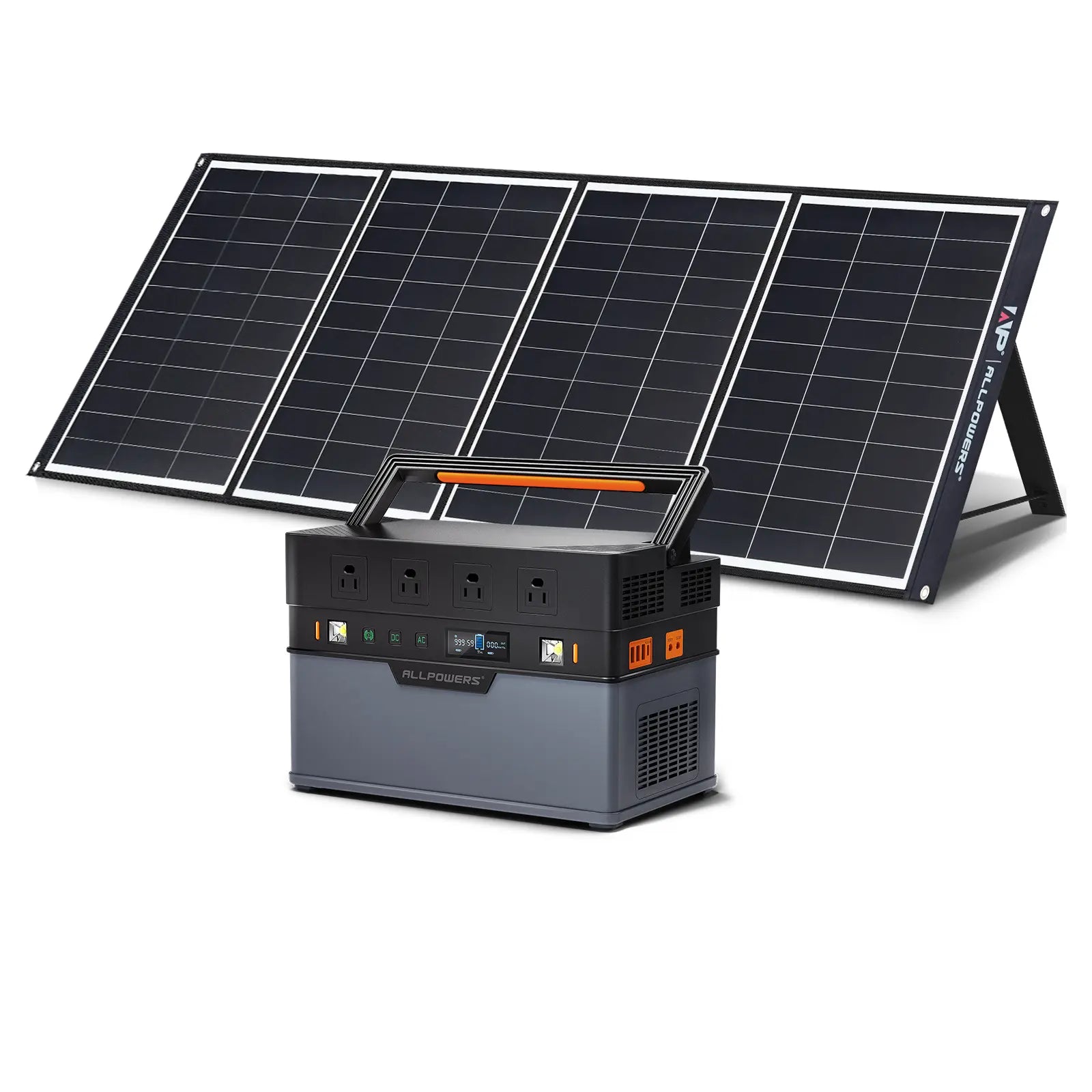 ALLPOWERS S1500 Portable Power Station 1500W 1092Wh (S1500 + SP035 Monocrystalline 200W Solar Panel)