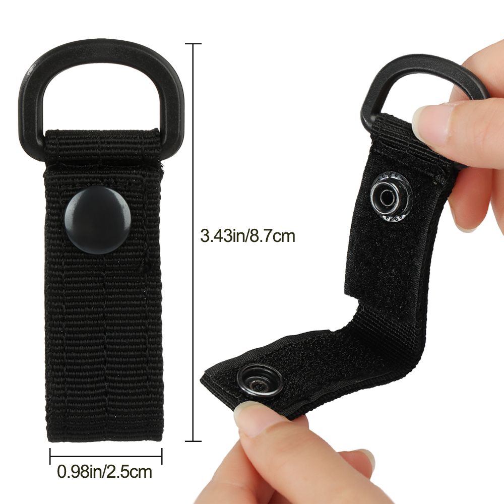 2PC Carabiner Backpack Hanging Buckle Strap