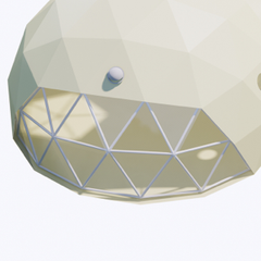 Dome bay window