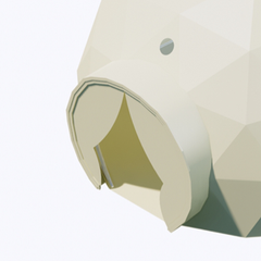 Dome door - zipper