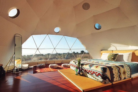 Premium geodesic dome kit for retreats / ADU / glamping / guest House/ yoga  studio / getaway home