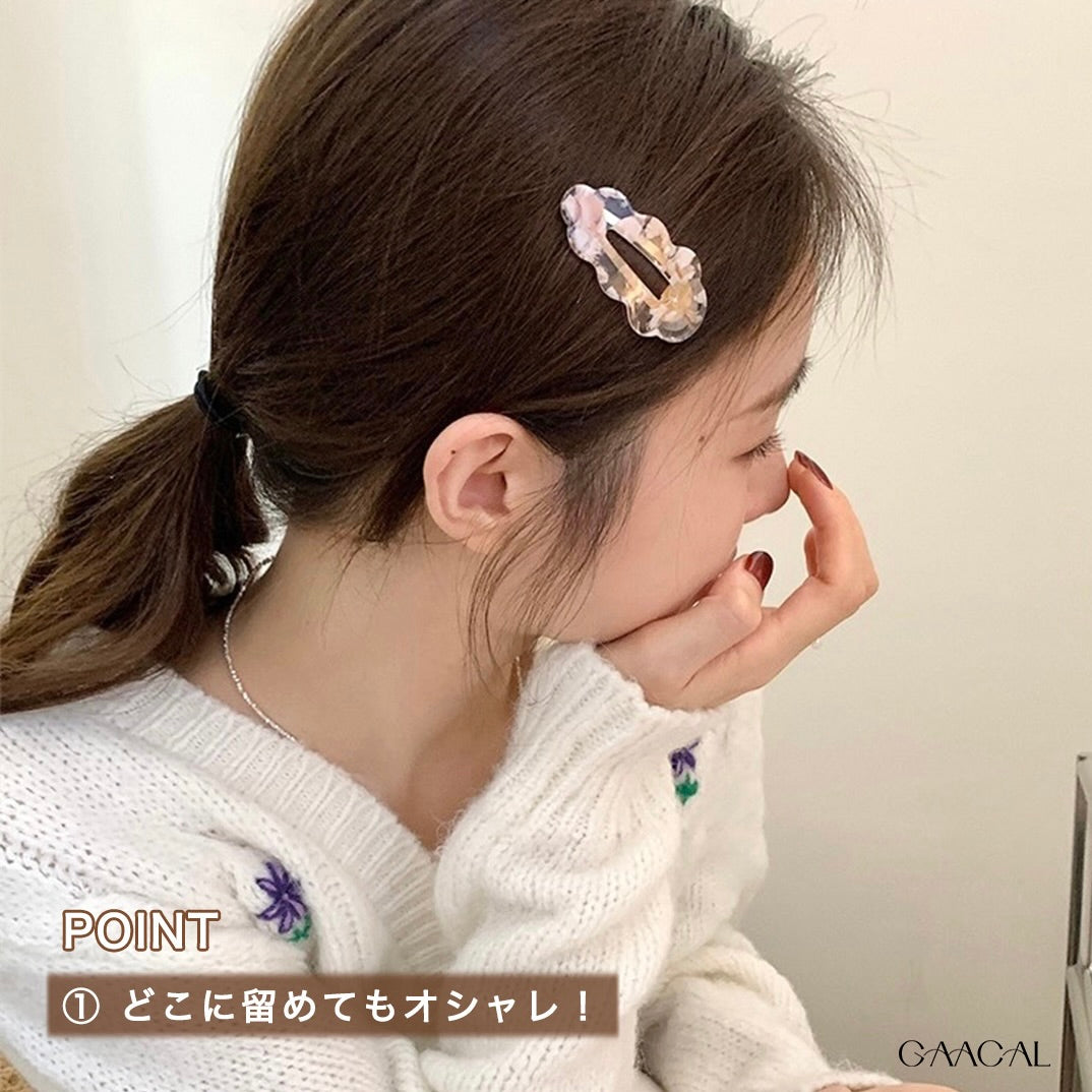 西側諸国 ヘアクリップ、ボールストラップ - ヘアアクセサリー