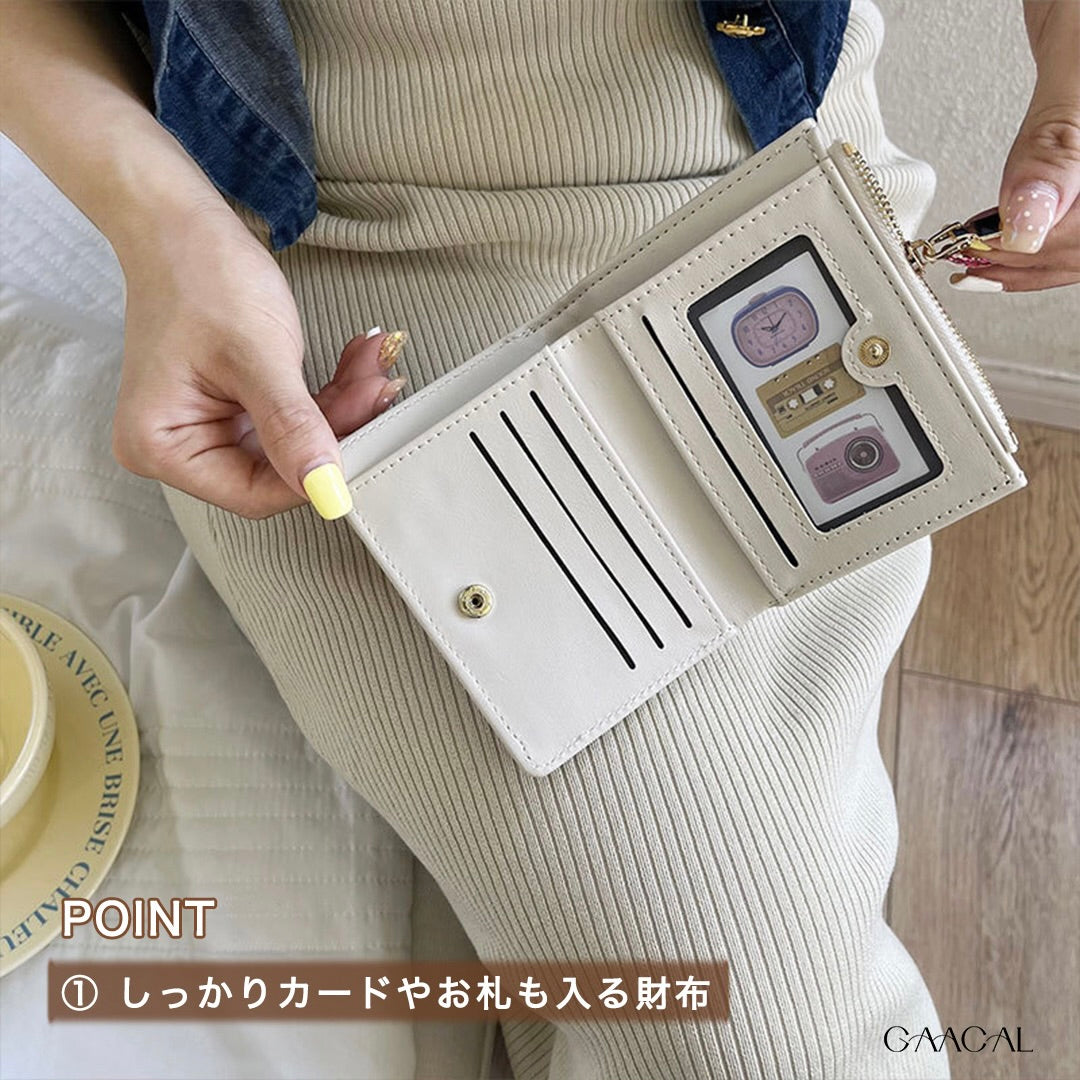 ごきげんカラー」PUレザーミニ財布 – gaacal