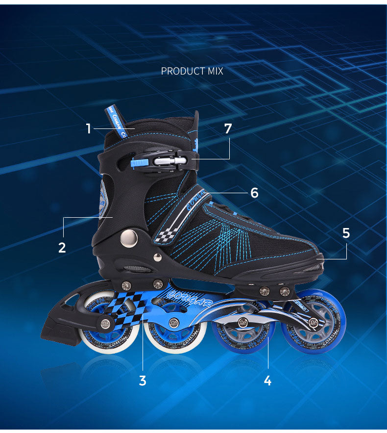 pro mens inline skates size 9