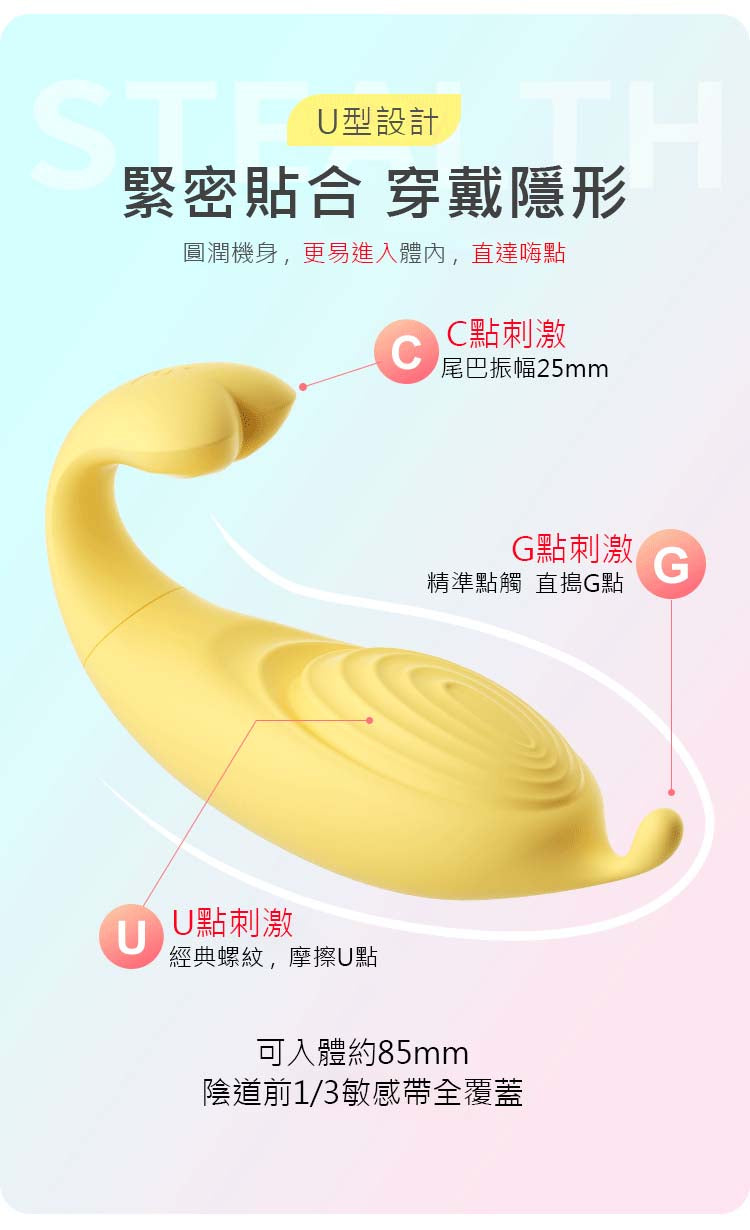 謎姬雙頭無綫跳蛋 緊密貼合,三點刺激