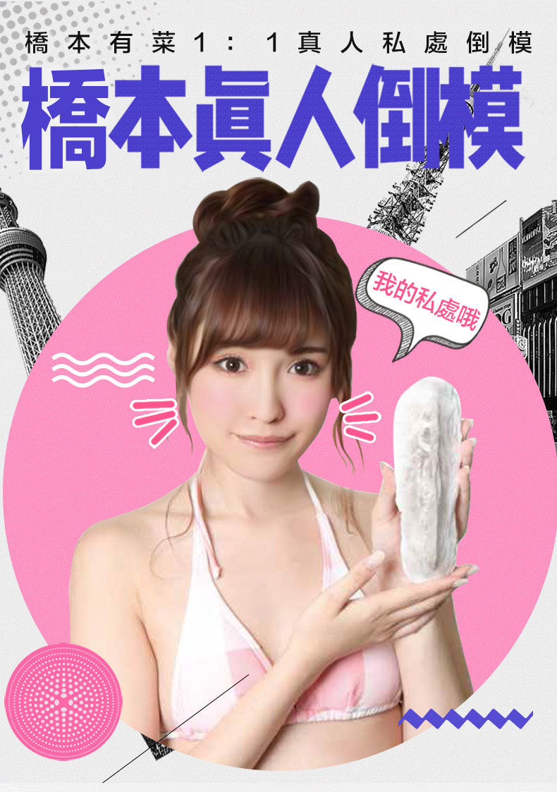 橋本有菜真人倒模