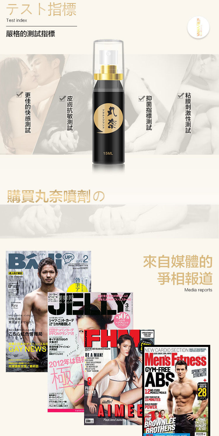 日本丸奈延時噴劑