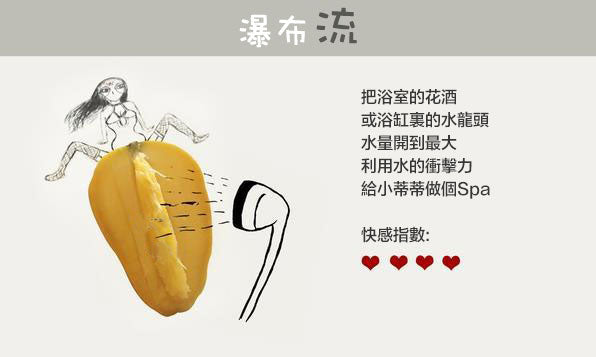處女自慰第6式:瀑布冲击