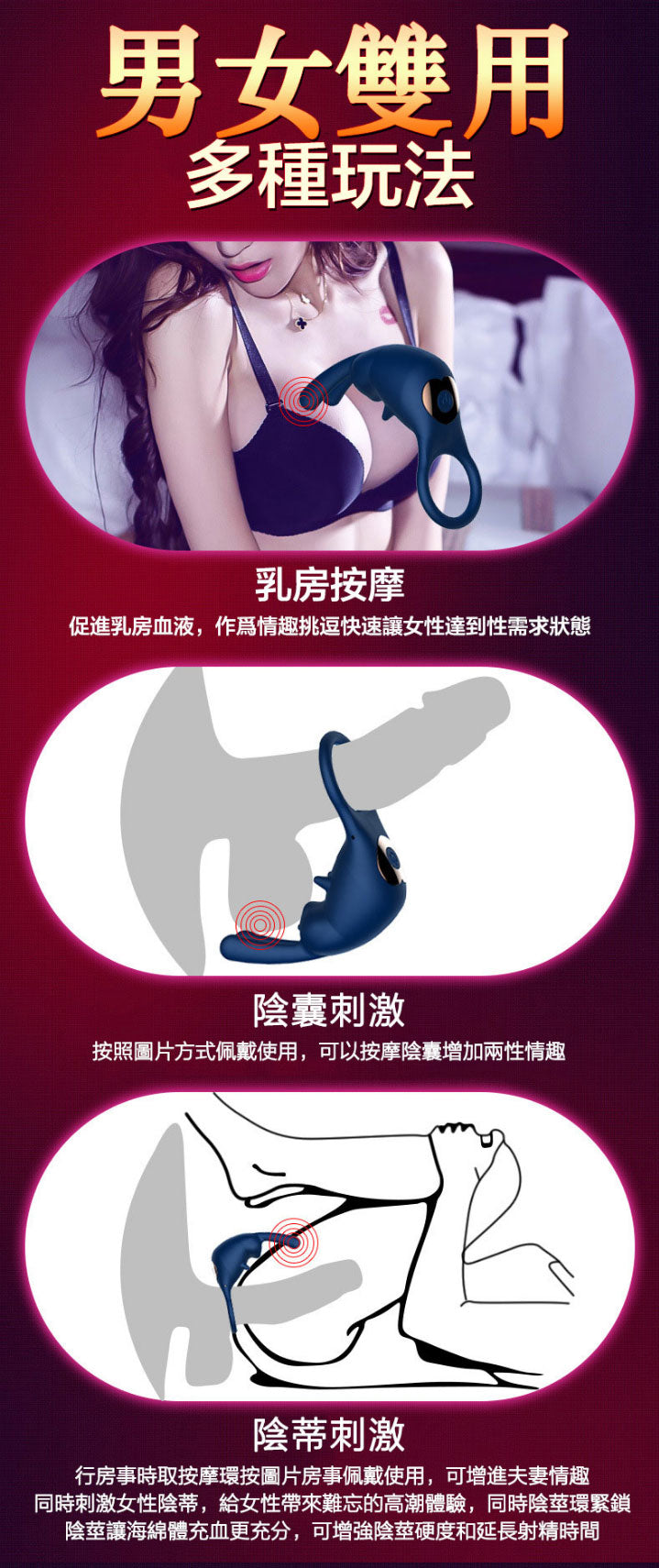 萌兔鎖精環使用方法