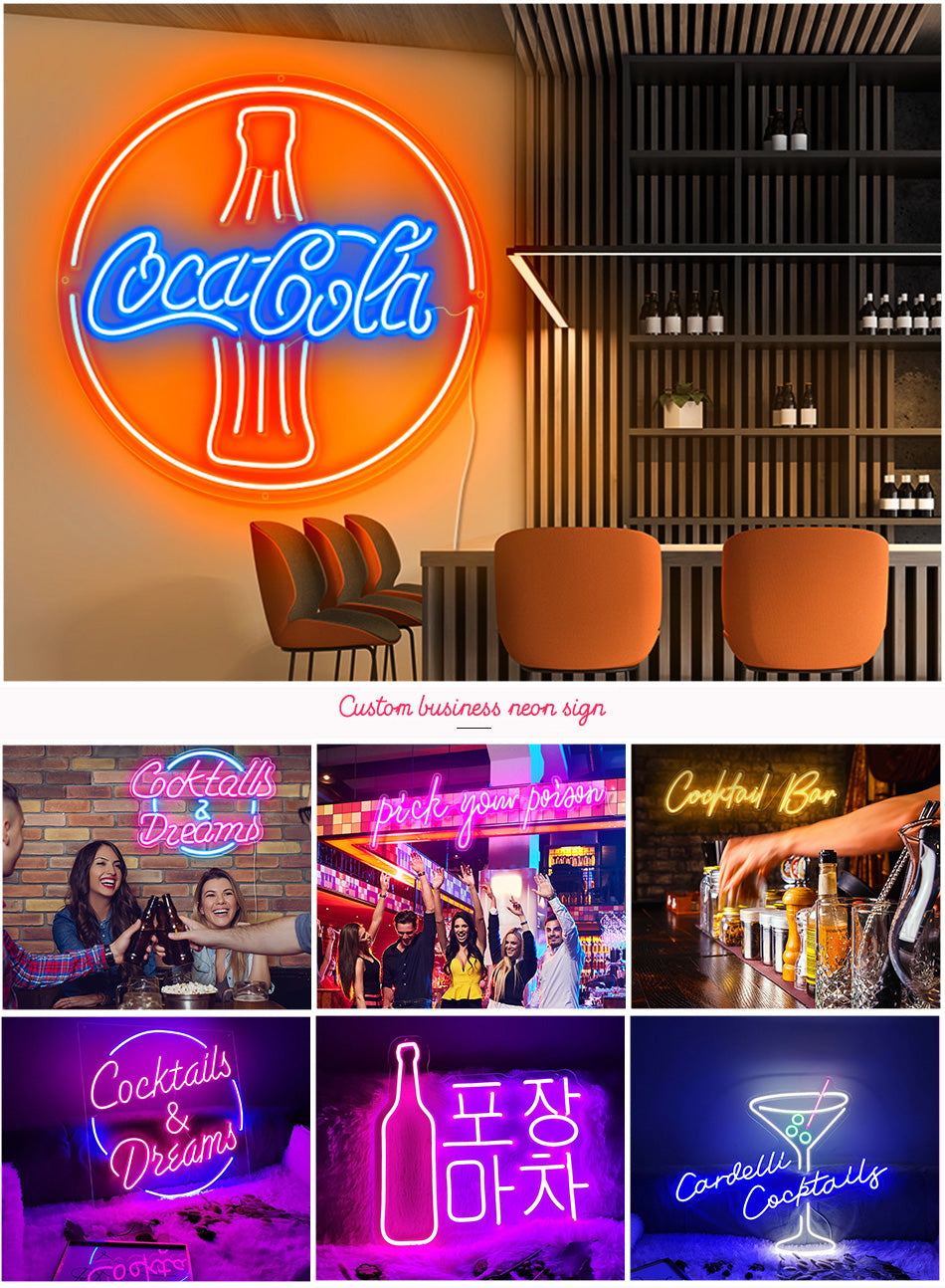 harley davidson neon sign
