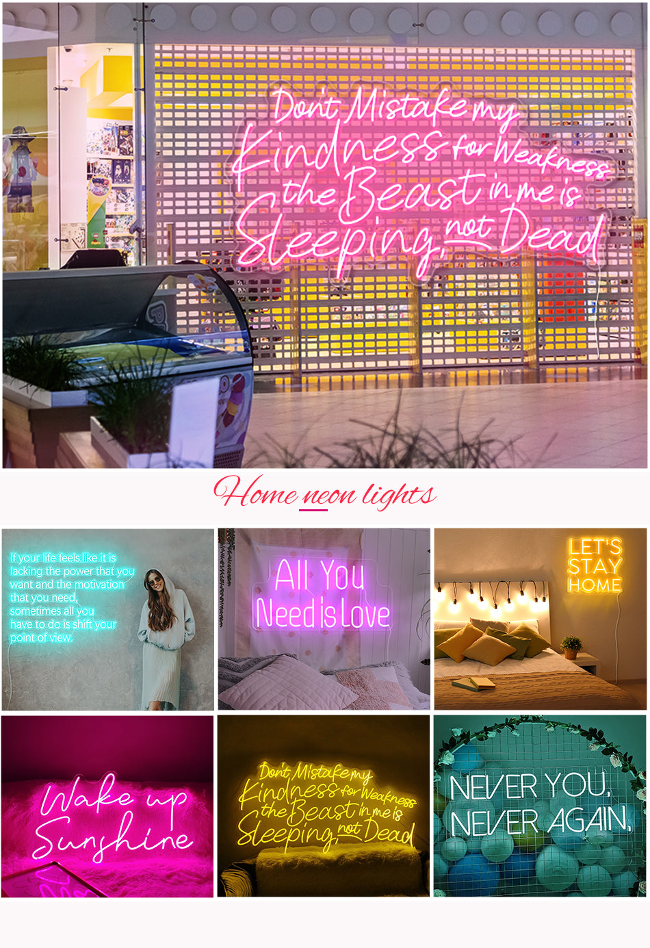 business neon signs