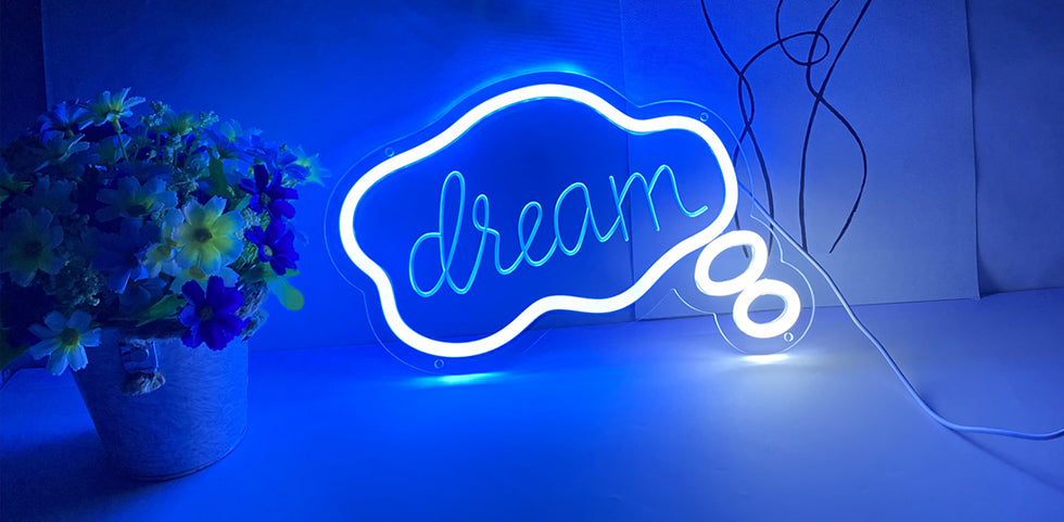 cloud neon sign