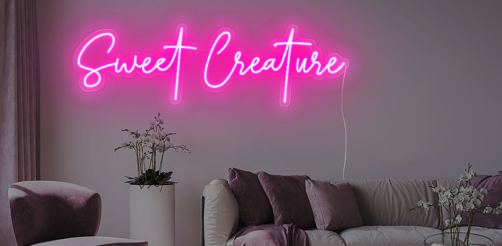 Sweet Creature neon lights