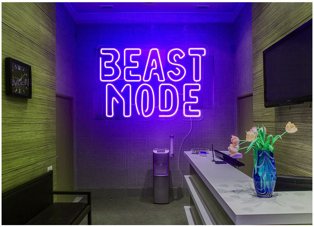 Beast Mode-Workout Room Sign