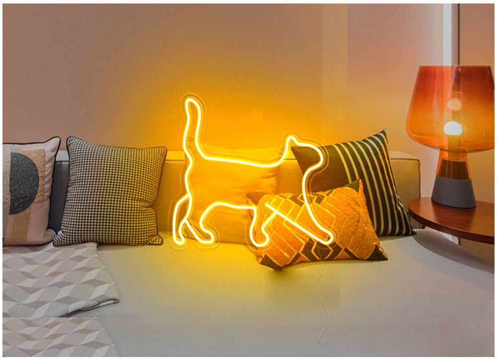 Cute Cat neon lamp lights