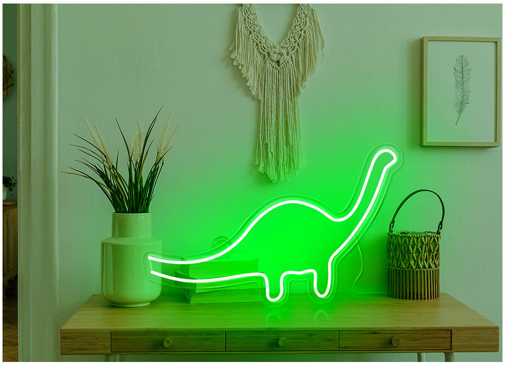 Cute Dinosaur neon lights