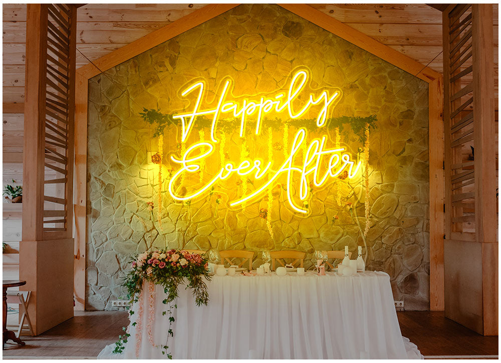 Happily Ever After Neon Sign