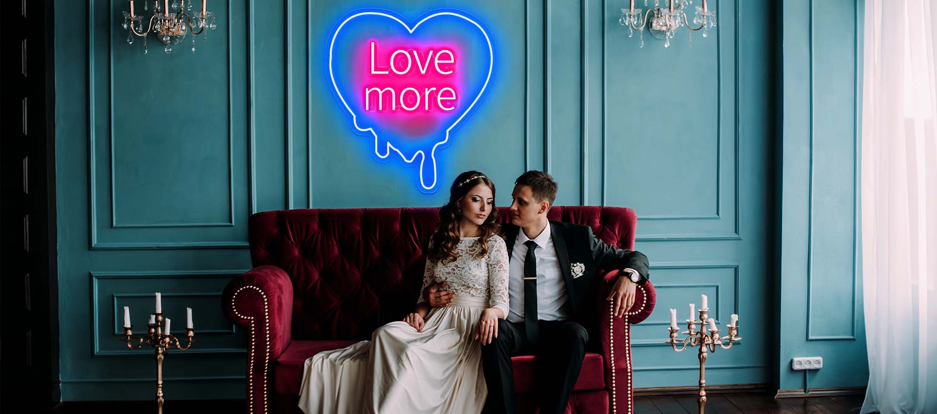 love more neon sign