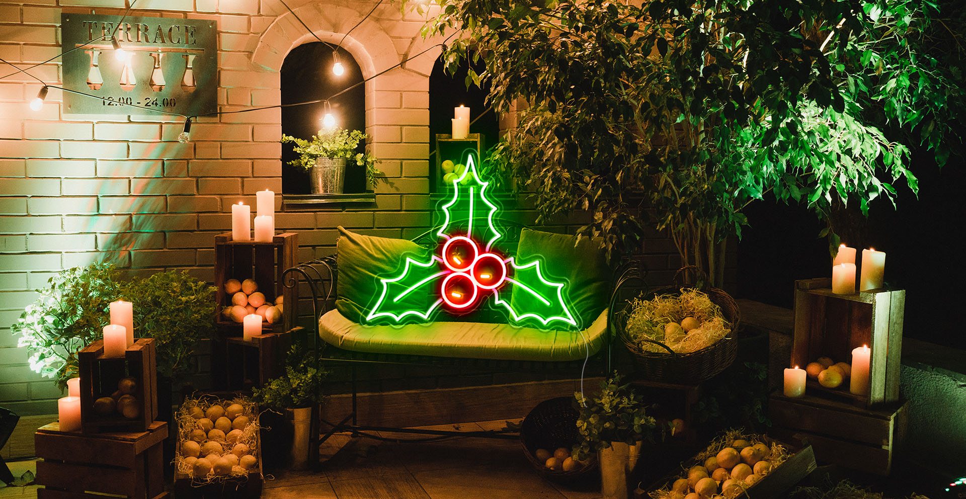 Mistletoe Neon Light Sign
