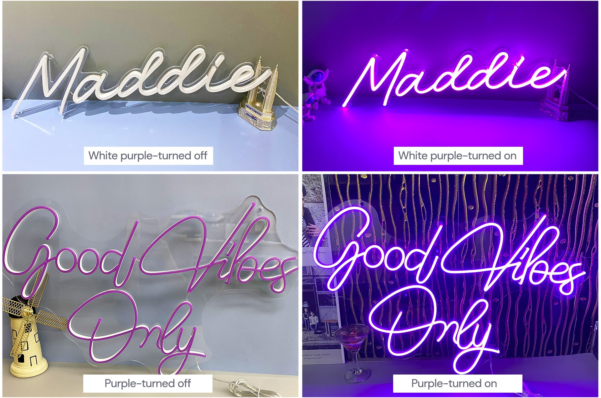 how to choose neon light sign color