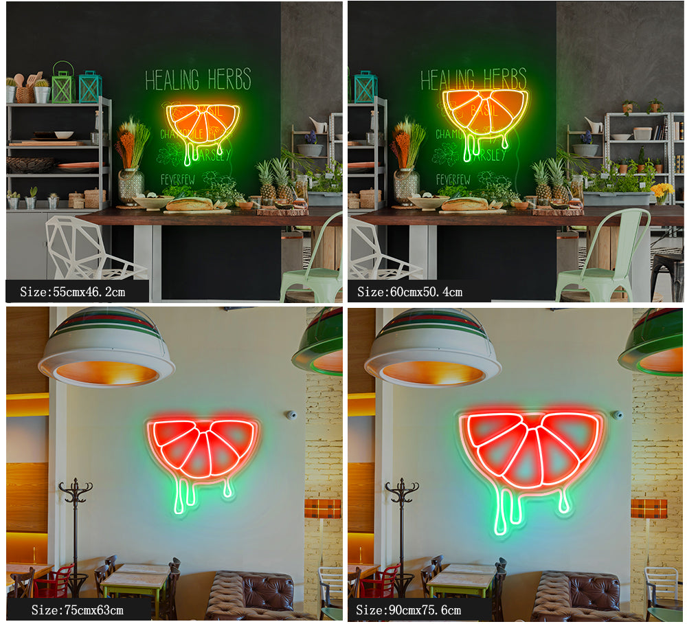 I Want my time with you neon signs