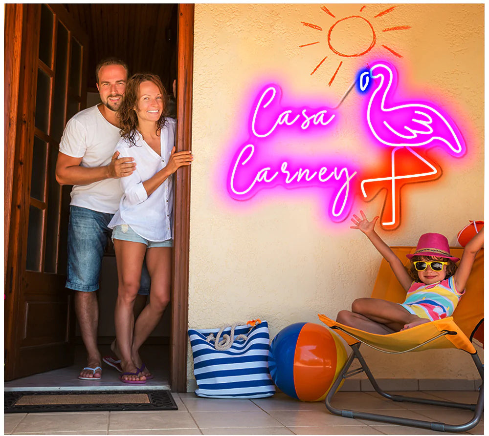 Personalized neon light