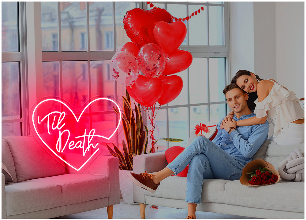 Til Death lover wedding sign