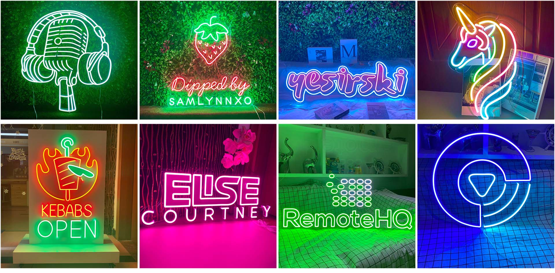 business LOGO neon light sign