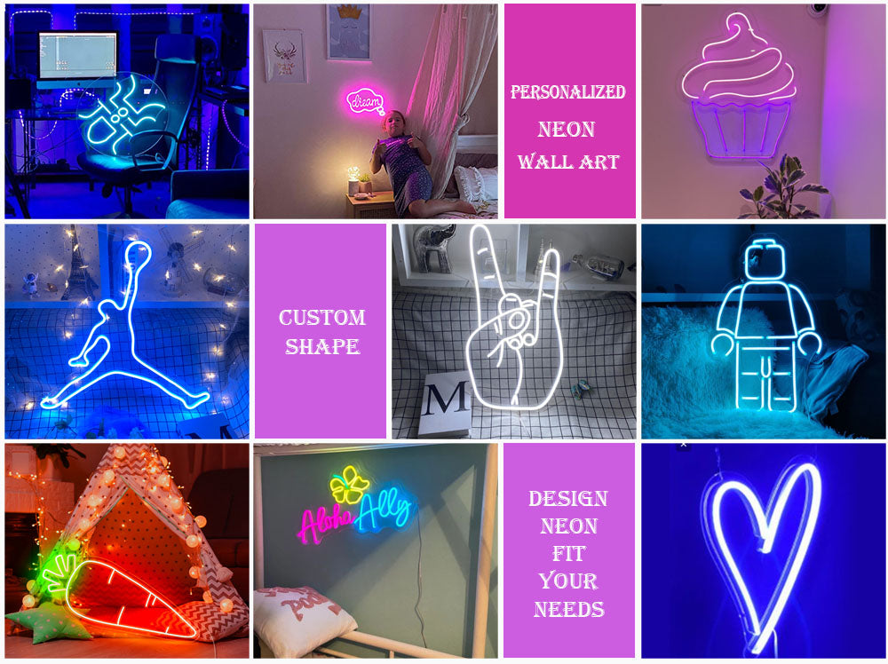 personalized neon lights