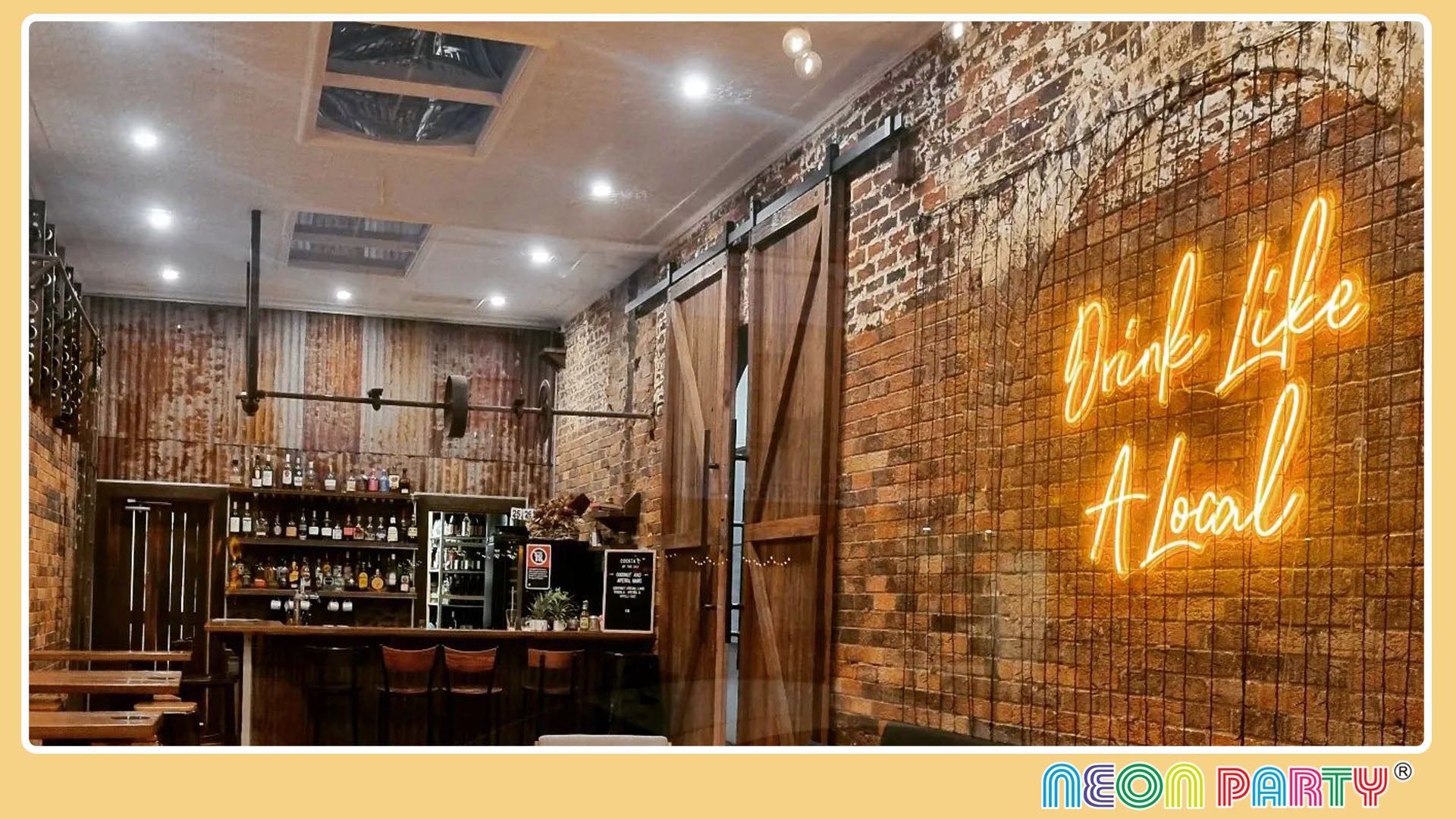 Neon Signs For Fast food restaurant