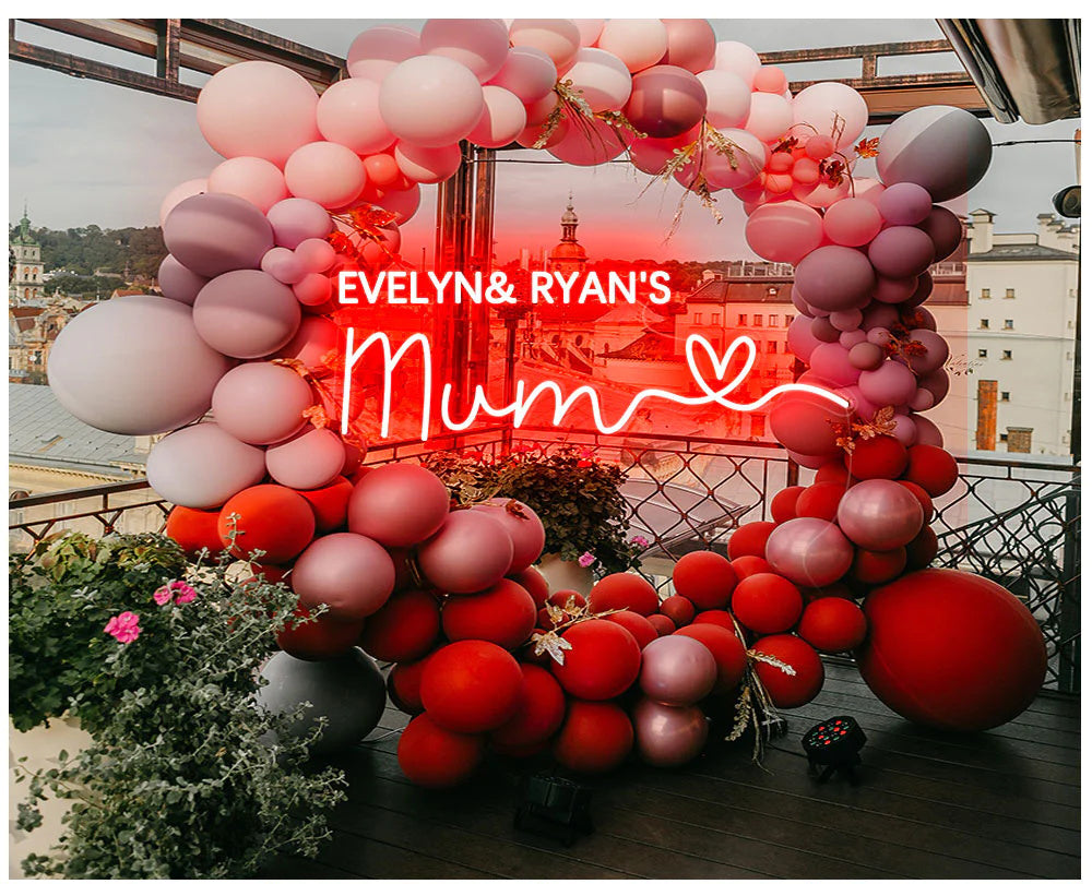 Creative neon for mother's day gifts