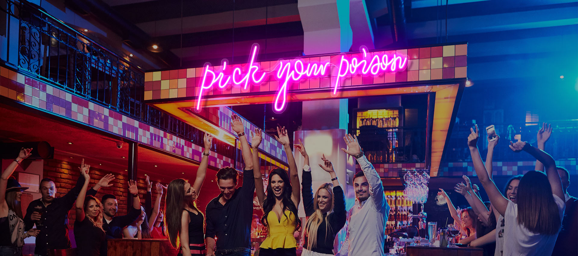 Pick Your Poison Neon lights