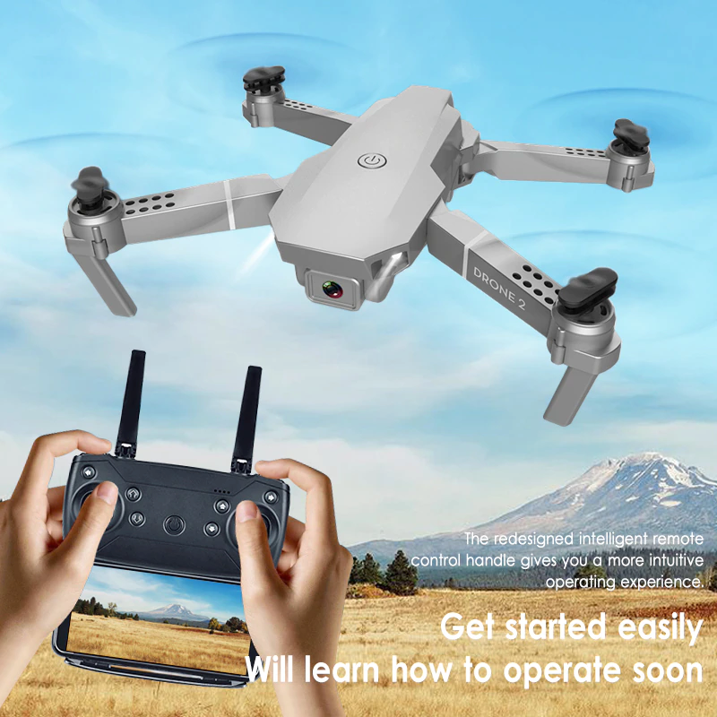 Mini Drone E68 Pro 4K 1080P Camera Height Hold Foldable WiFi Quadcopter