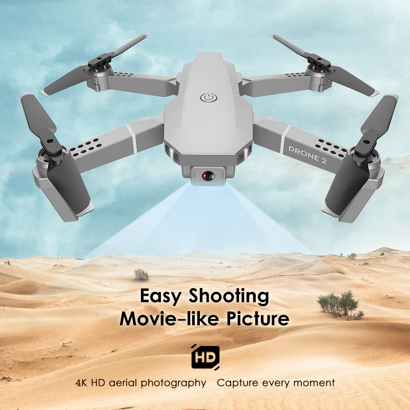 Mini Drone E68 Pro 4K 1080P Camera Height Hold Foldable WiFi Quadcopter