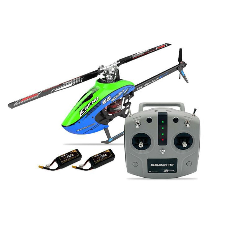 GOOSKY S2 RC Helicopter 3D 6CH Flybarless Dual Brushless Motor Direct-Drive Helicopter