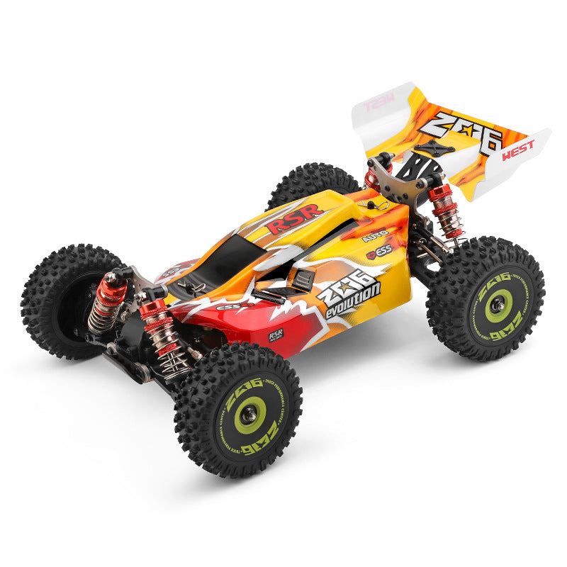 Wltoys 144010 4WD RC Car Brushless Racing 1/14 2.4G High Speed 75km/h Metal Chassis Off-road Drift Car