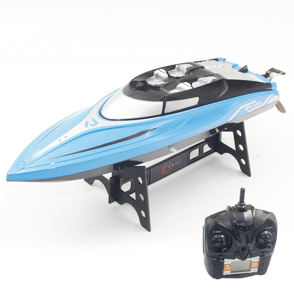 RC Boat H108 High Speed Speedboat 2.4GHz 4CH Ship with Water Cooling System Auto Flip