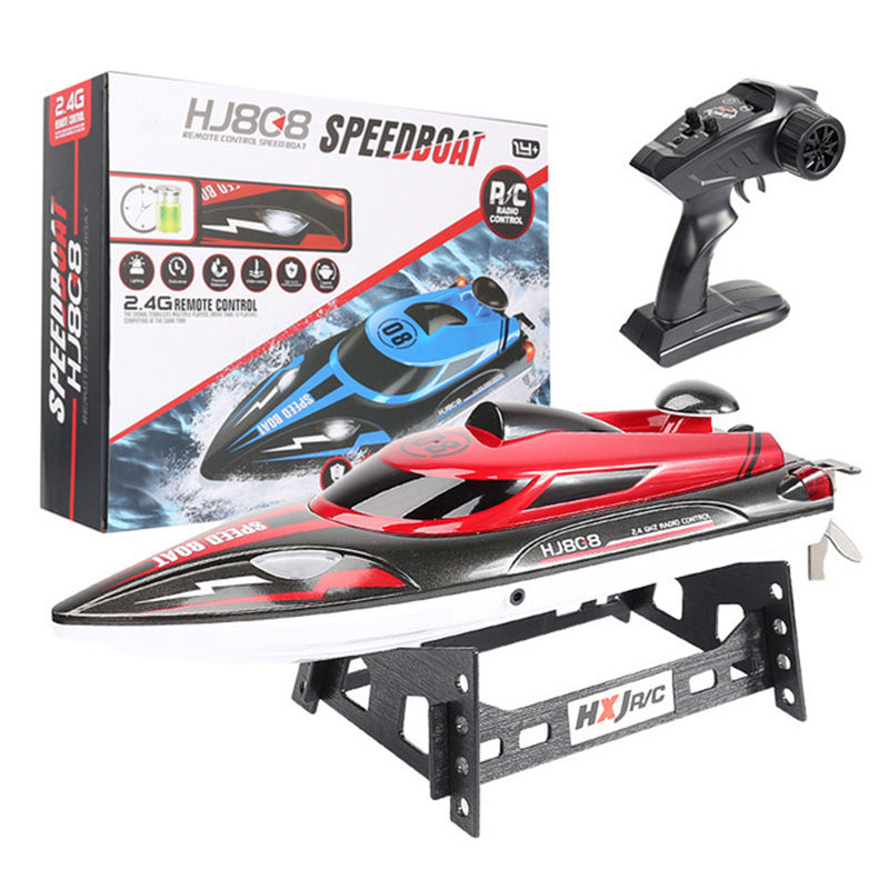 RC Boat HJ808 SpeedBoat Dual Motor High-speed Strong Power System Outdoor RC Boat Toys