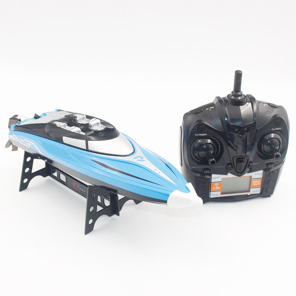 RC Boat H108 High Speed Speedboat 2.4GHz 4CH Ship with Water Cooling System Auto Flip