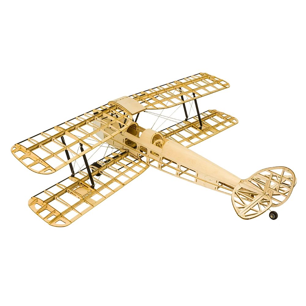 Balsa wood Plane DWHobby Mini Tiger Moth S19 Large Electric Fixed Wing Plane Balsa Kits 1000mm Wingspan