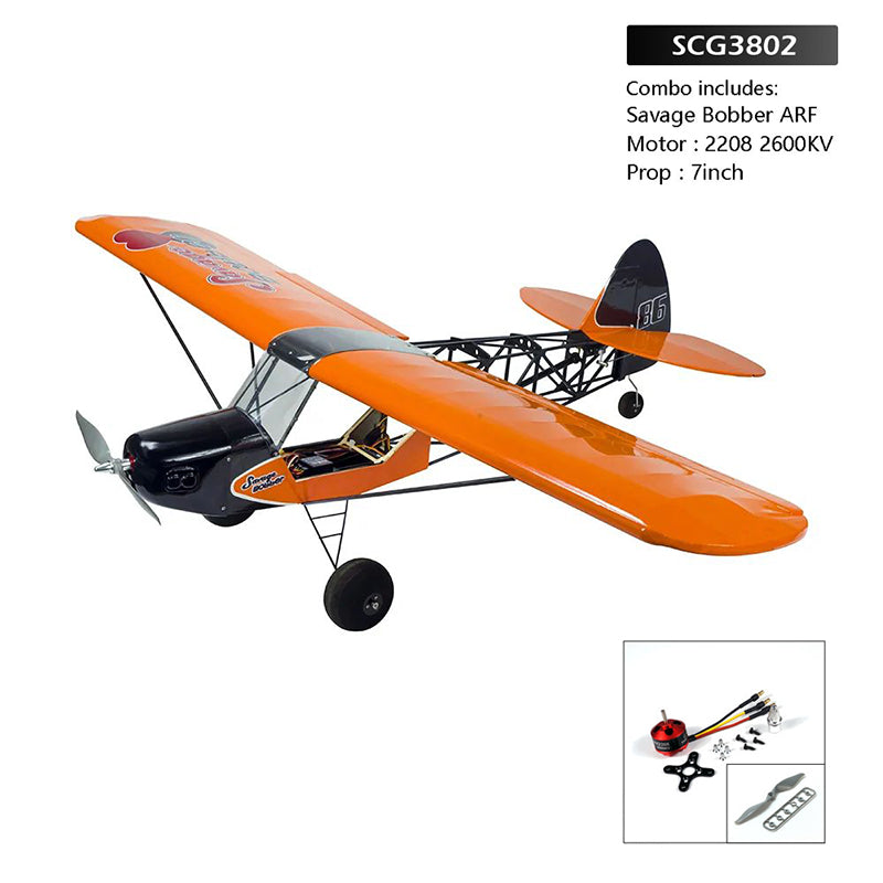 DWHobby Savage Bobber Balsa wood Plane Electric Glider Balsa Kits 1000mm Wingspan