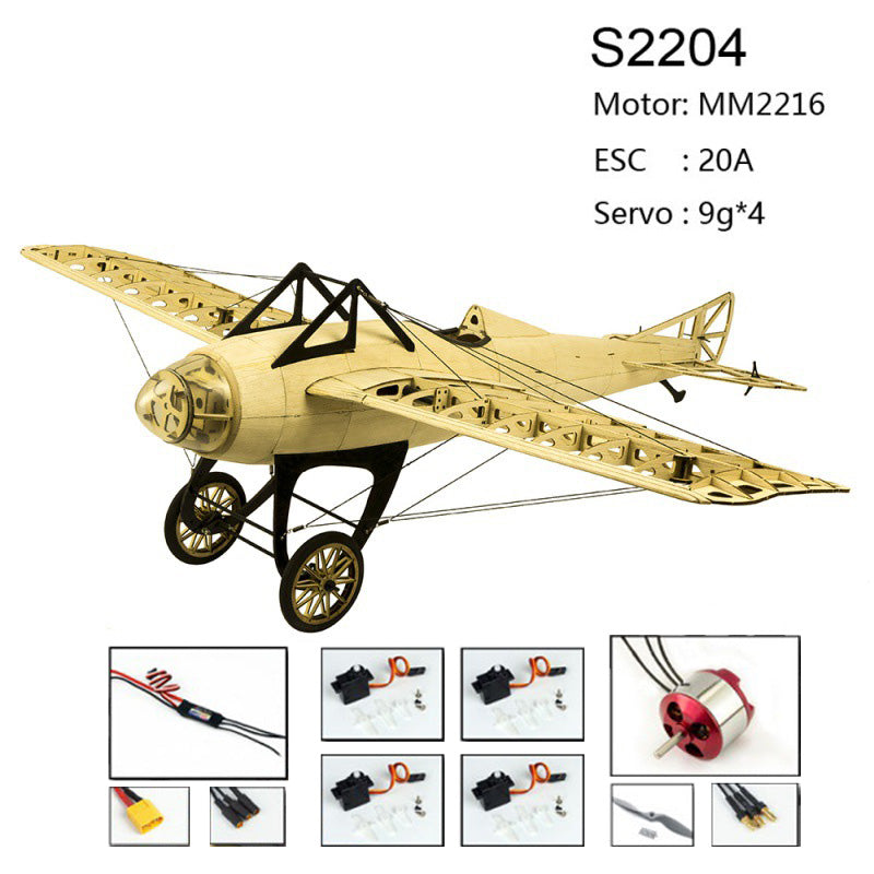 Balsa Plane Large Electric Fixed Wing Plane Balsa Kits 1000mm Wingspan