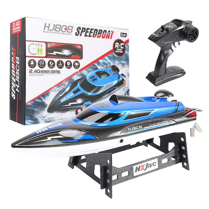 RC Boat HJ808 SpeedBoat Dual Motor High-speed Strong Power System Outdoor RC Boat Toys