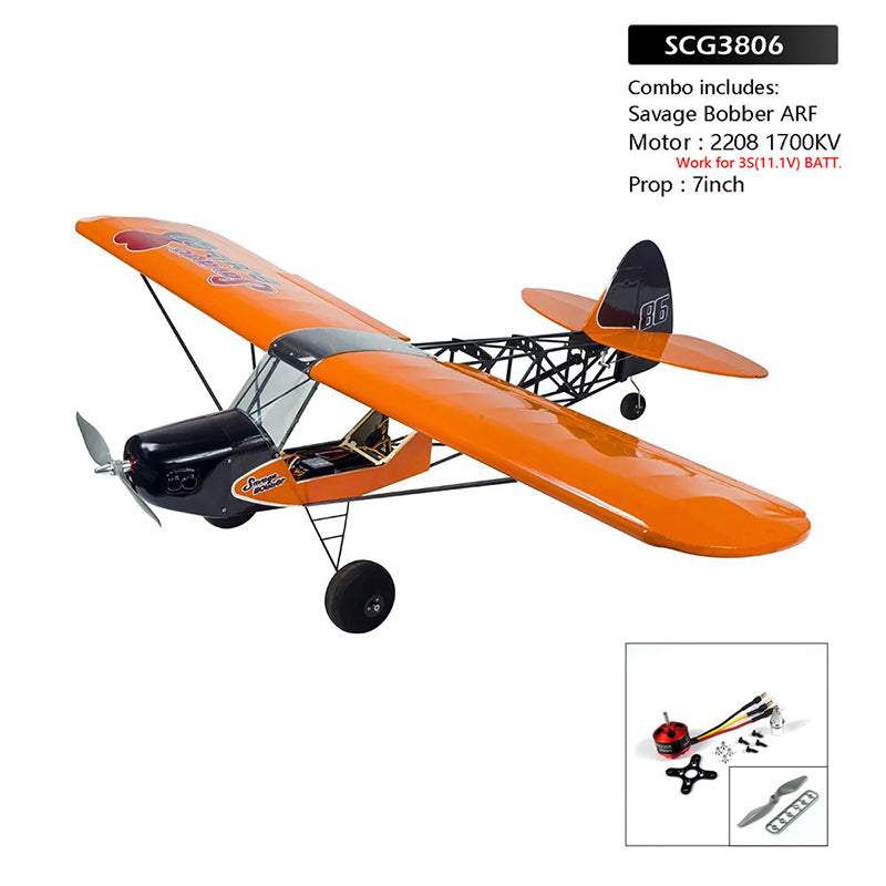 DWHobby Savage Bobber Balsa wood Plane Electric Glider Balsa Kits 1000mm Wingspan