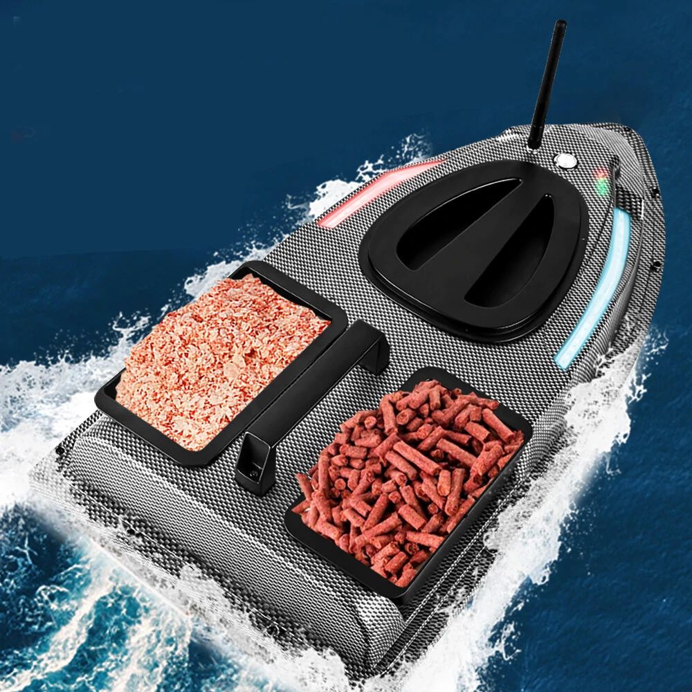RC Bait Boat V900 GPS 40 Points 500M Auto Driving Auto Return 1.5KG With Steering Light For Fishing Cast Fishing Net