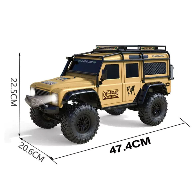 HB ZP1006 ZP1008 4WD RC Car 1/10 Off-Road Truck Rock Crawler LED Light RTR Off-Road Truck Toys