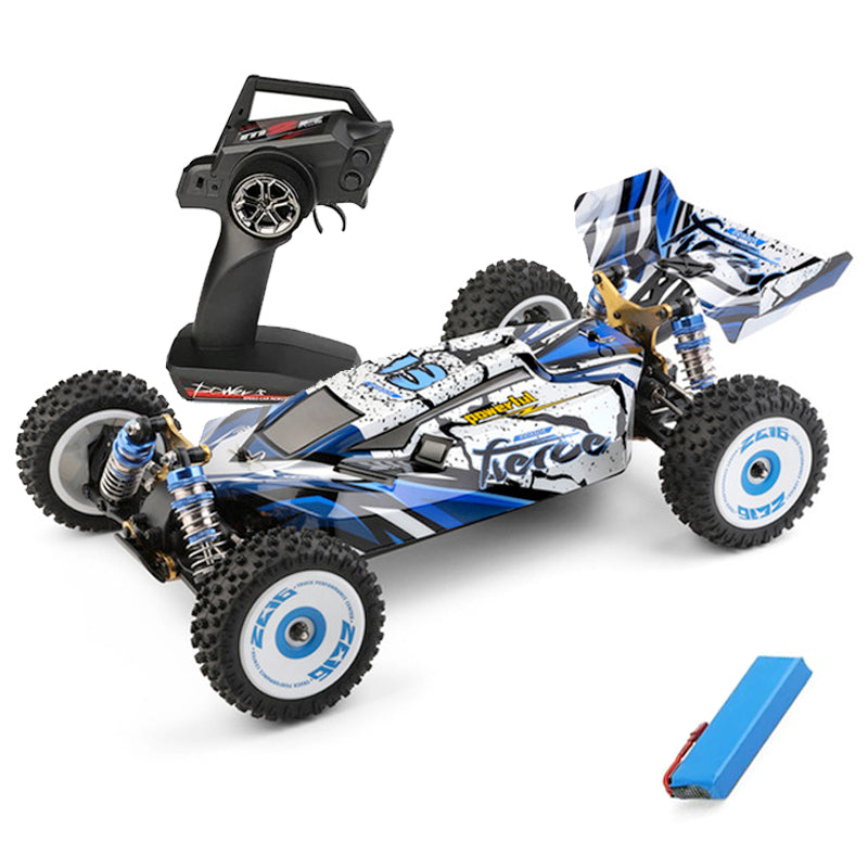 WLtoys 124017 4WD RC Car High Speed 75KM/H Brushless Motor Upgraded RTR 1:12 2.4G Metal Chassis Off-road Drift Car