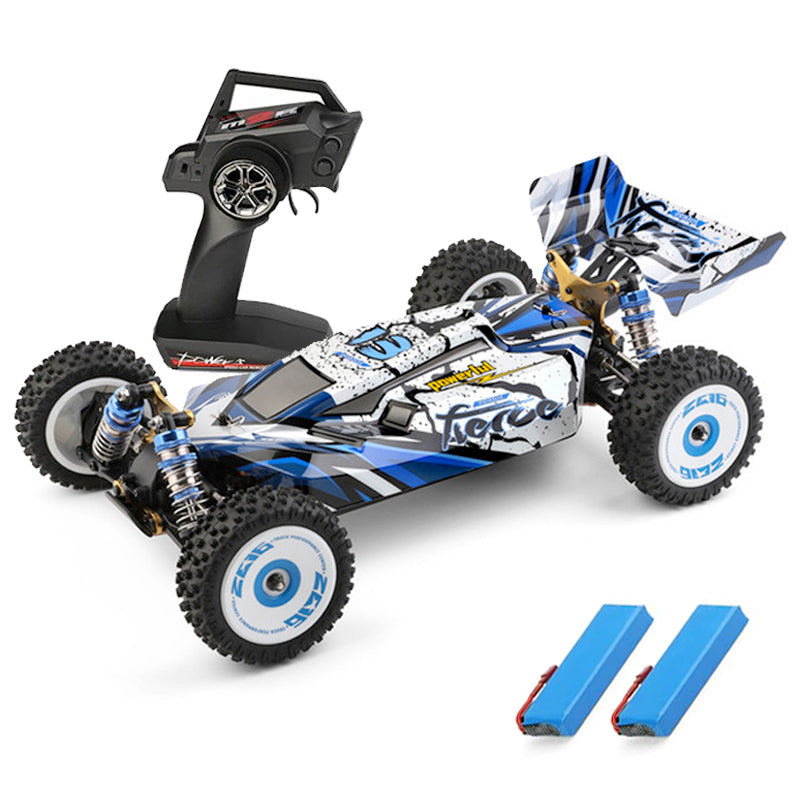 WLtoys 124017 4WD RC Car High Speed 75KM/H Brushless Motor Upgraded RTR 1:12 2.4G Metal Chassis Off-road Drift Car