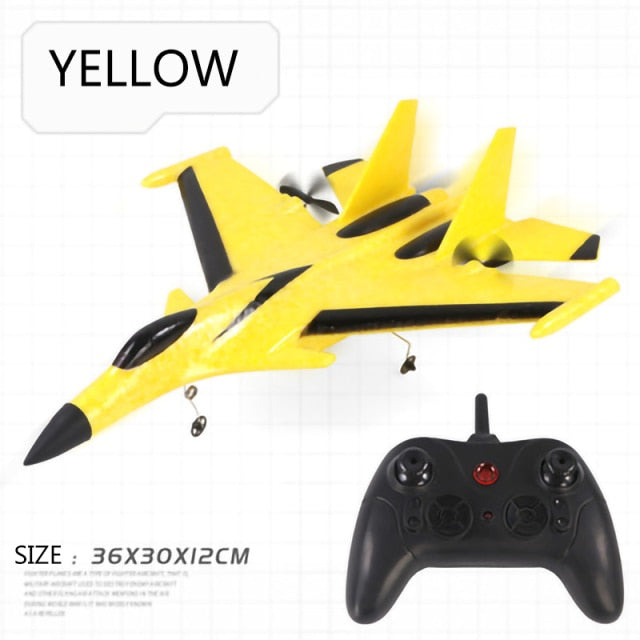 RC Plane F16 SU35 2.4G RC High speed Model airplane EPP material gift for child Glider toy