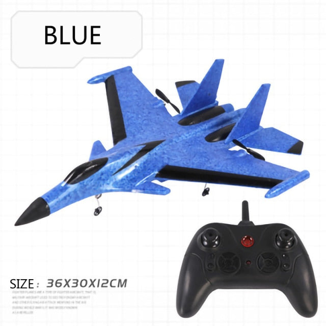 RC Plane F16 SU35 2.4G RC High speed Model airplane EPP material gift for child Glider toy